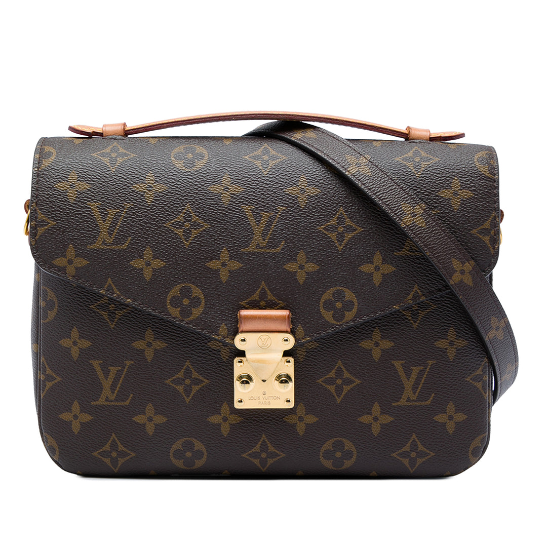 Louis Vuitton Pochette Métis Monogram Marron – vue principale – GABY PARIS