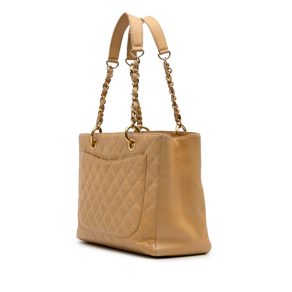 Caviar Grand Shopping Tote Brown - Gaby Paris