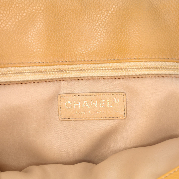 Caviar Grand Shopping Tote Brown - Gaby Paris