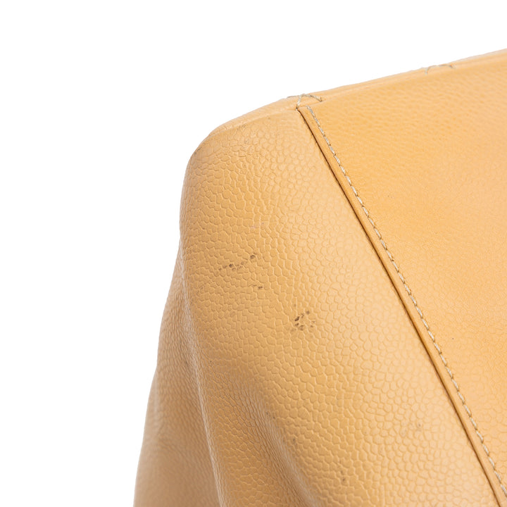 Caviar Grand Shopping Tote Brown - Gaby Paris