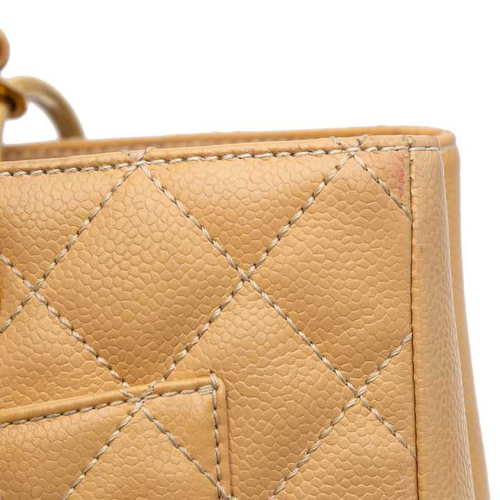 Caviar Grand Shopping Tote Brown - Gaby Paris