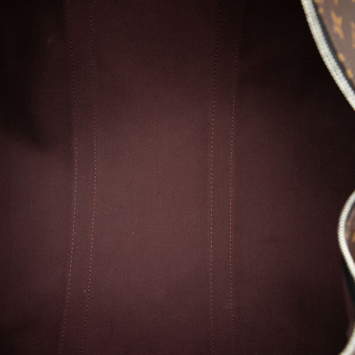Louis Vuitton Monogram Macassar Keepall Bandouliere 55