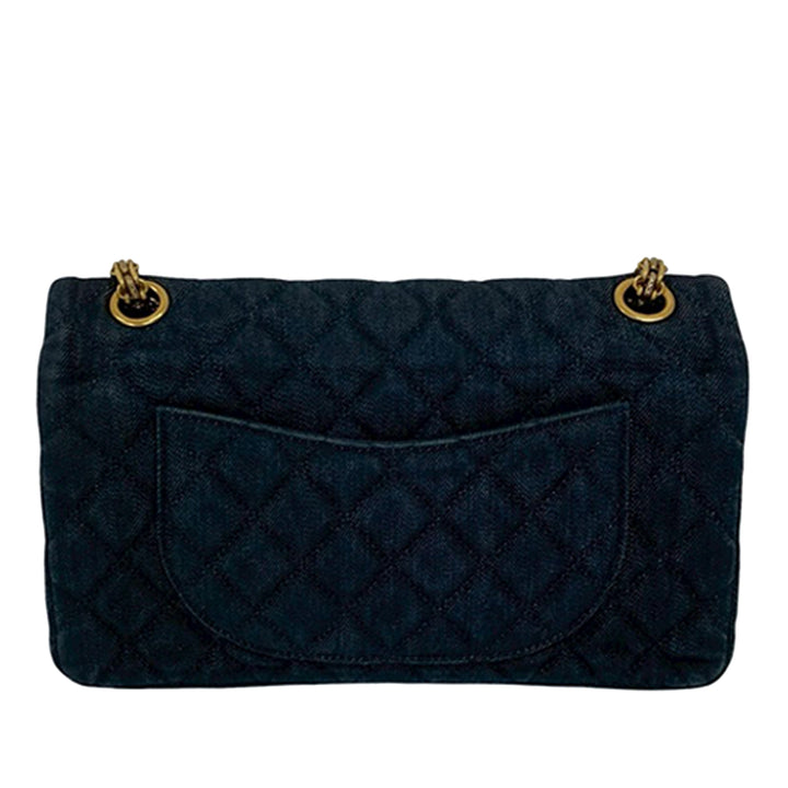 Chanel Matelassé Jean Reissue 2.55 Double rabat 226