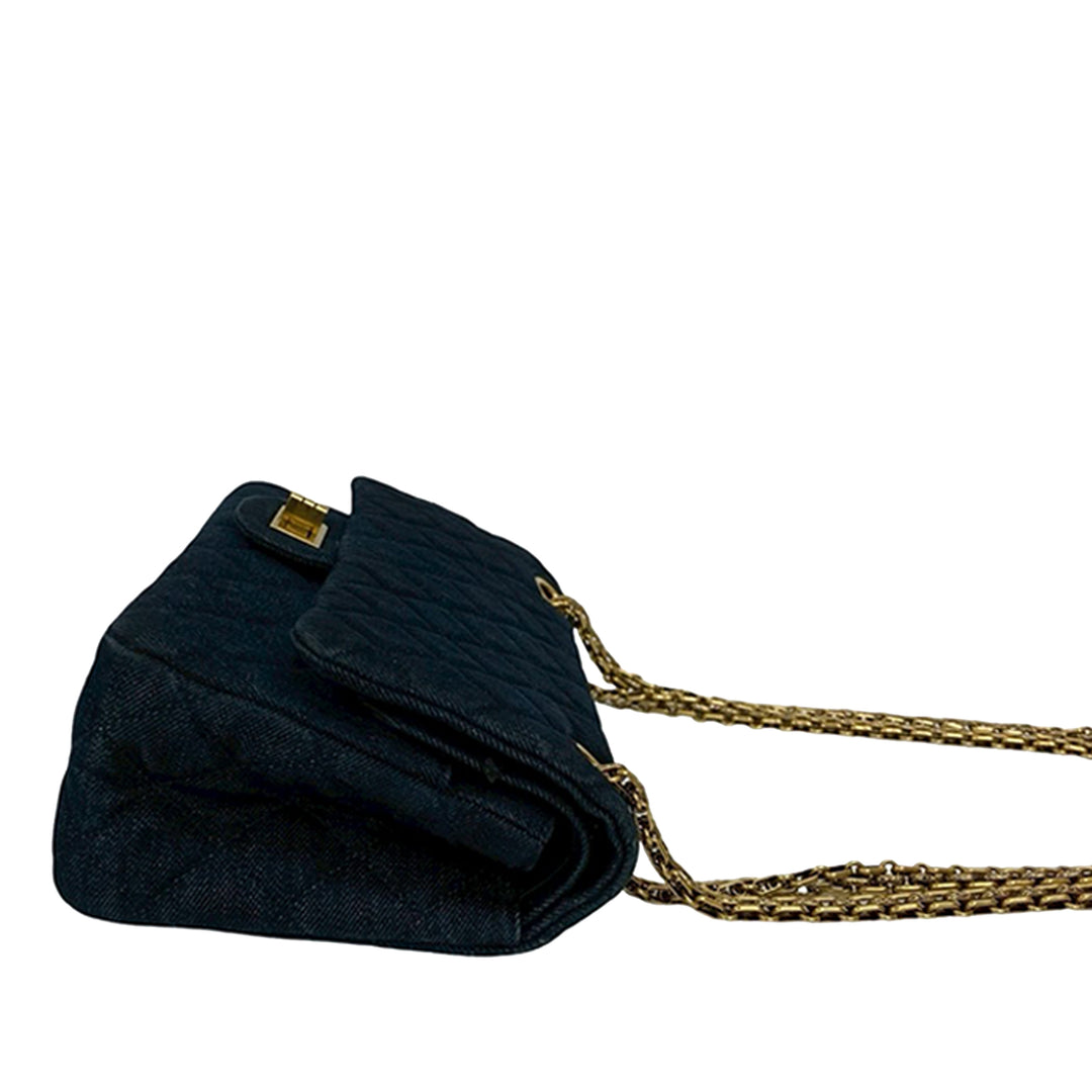 Chanel Matelassé Jean Reissue 2.55 Double rabat 226