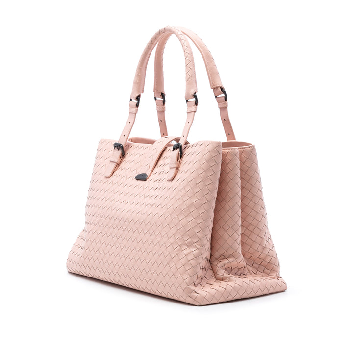 Bottega Veneta Medium Nappa Intrecciato Roma Cabas