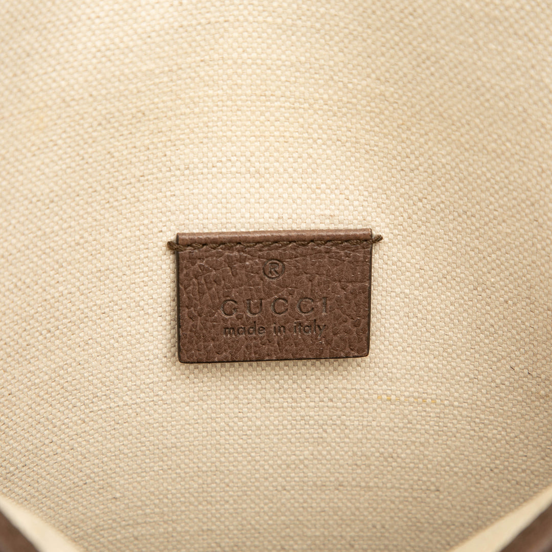 Gucci Medium GG Supreme Neo Vintage à rabat Sac porté croisé