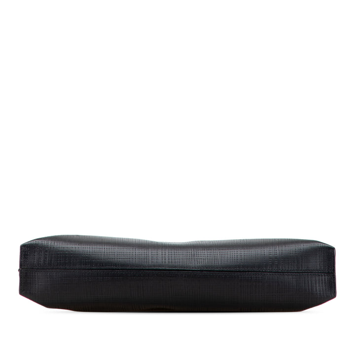 LOEWE Cuir Anagram T Pochette Noir