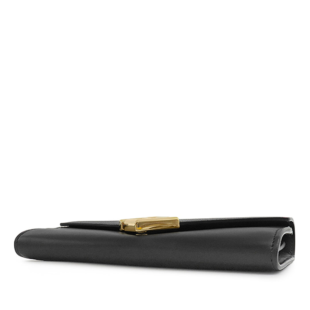 Fendi Cuir FF Diamonds Continental Portefeuille