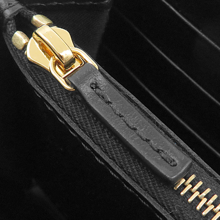 Fendi Cuir FF Diamonds Continental Portefeuille