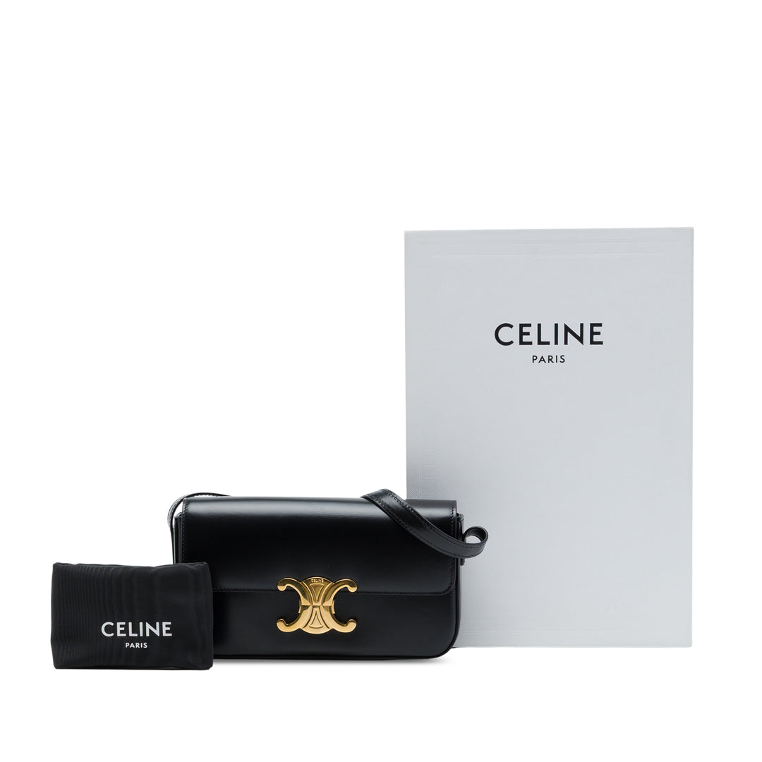 Celine brillant Triomphe Claude Sac Cuir de veau