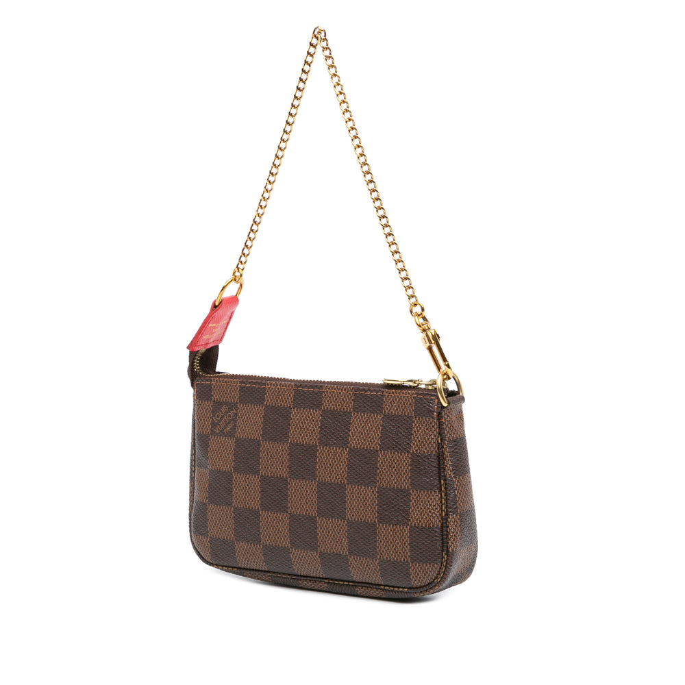 Damier Ebene Transatlantic Cruises Mini Pochette Accessoires Brown - Gaby Paris