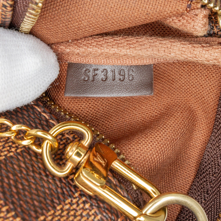 Damier Ebene Transatlantic Cruises Mini Pochette Accessoires Brown - Gaby Paris