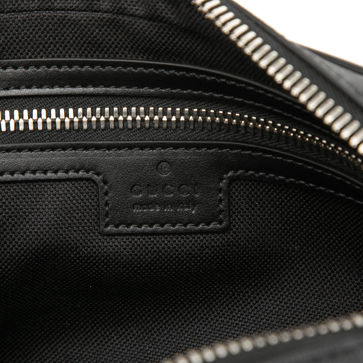 Gucci Ceinture Web GG Supreme Noir – vue 5 – GABY PARIS
