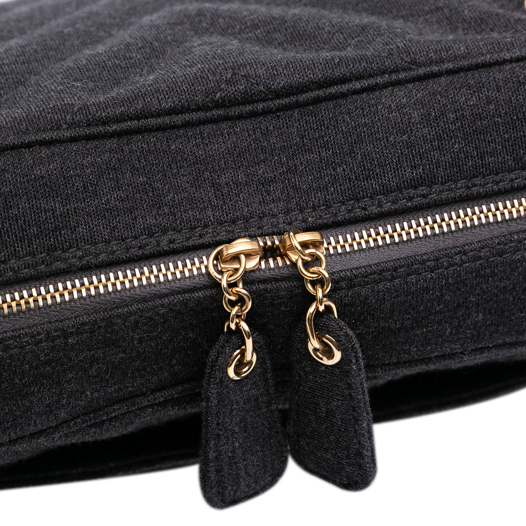 Chanel CC Chevron Jersey Sac caméra