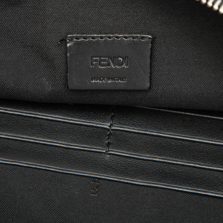 Fendi Pochette FF 1974 Camouflage Wristlet Noir – vue 5 – GABY PARIS