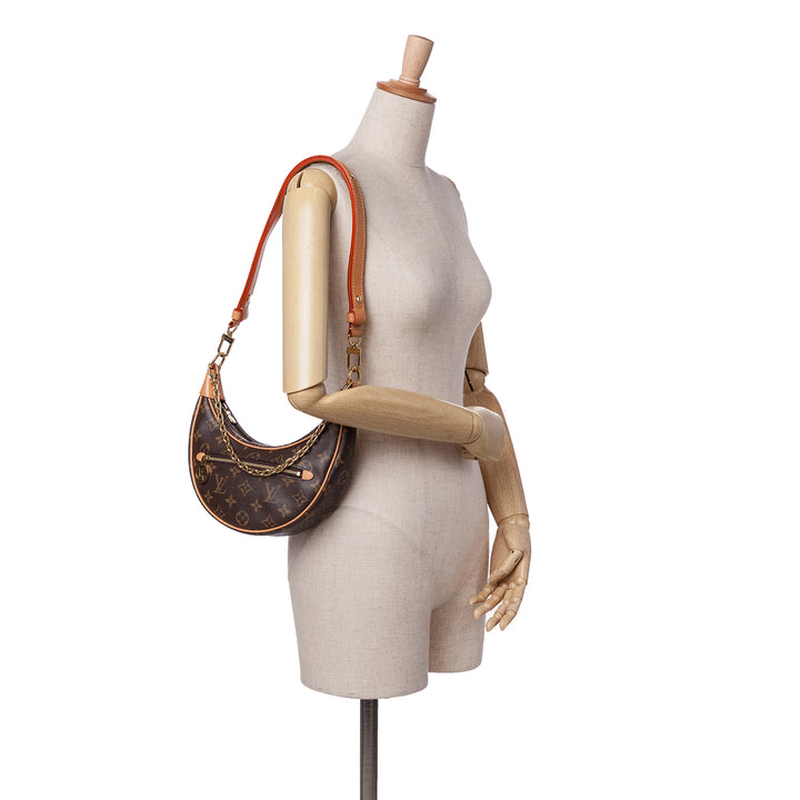 Monogram Loop Brown - Gaby Paris