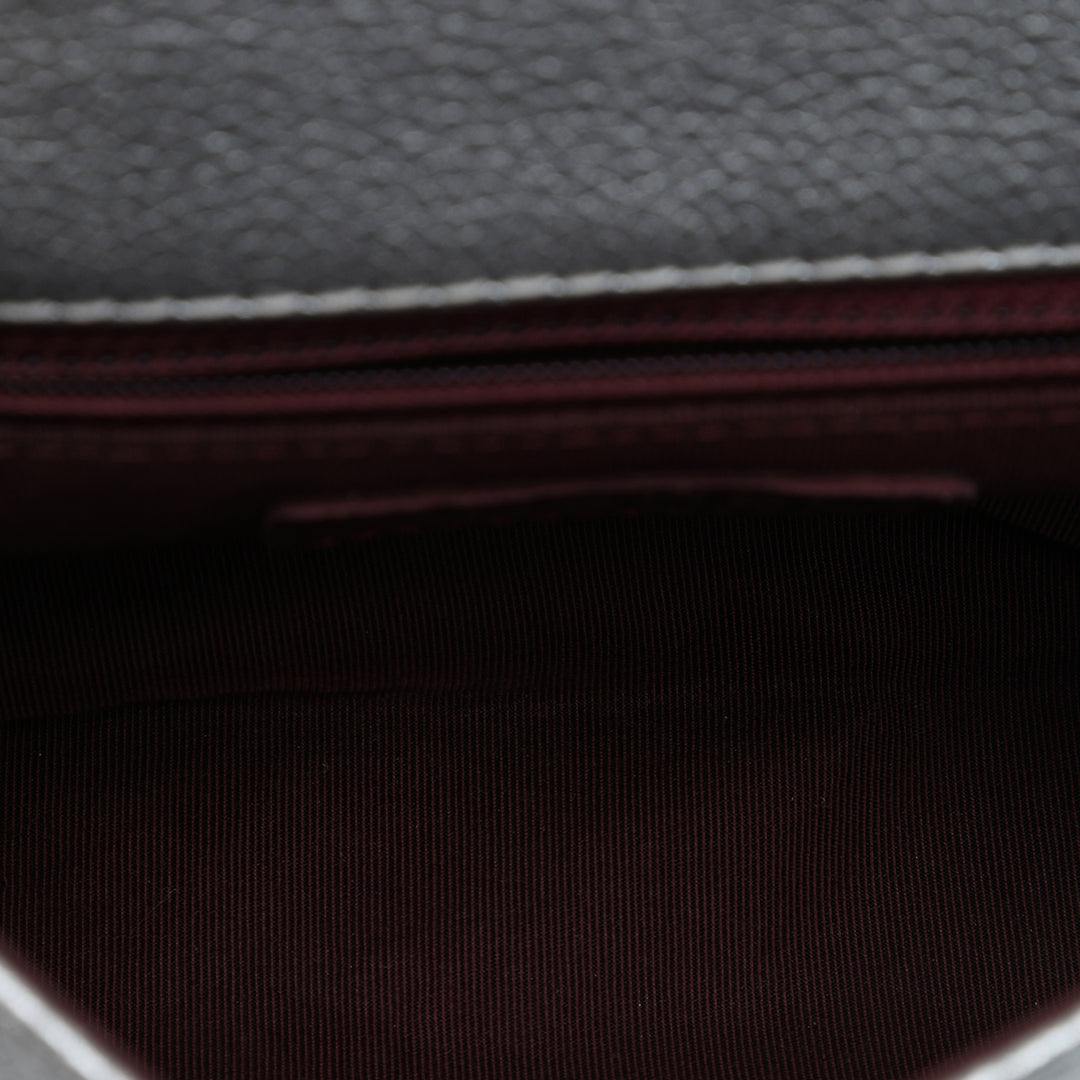 Métallisé grainé Pilot Essentials Double Sided à rabat Cuir de veau grainé Argenté