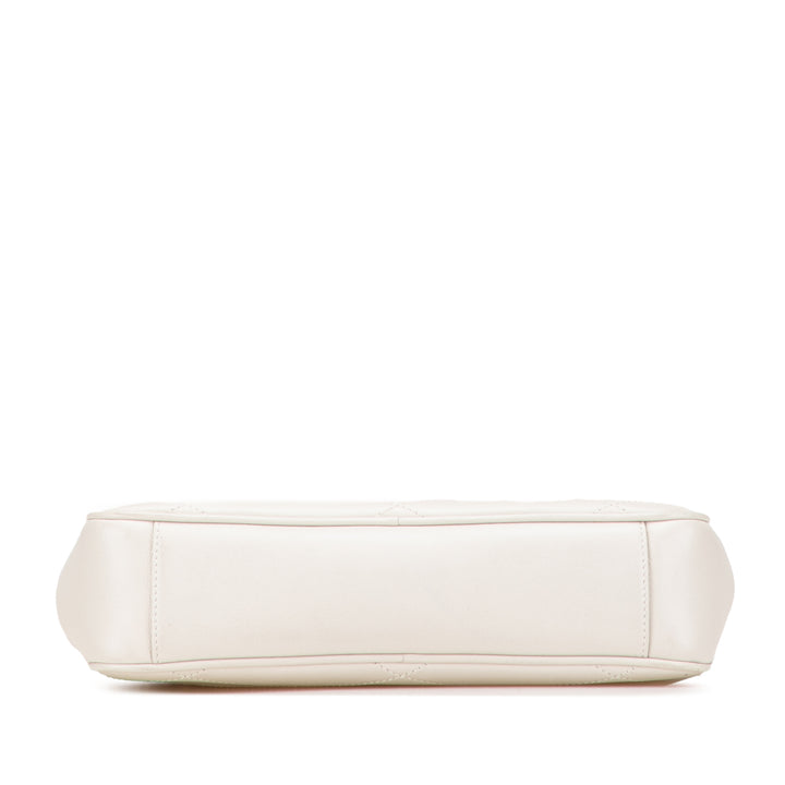 Saint Laurent Quilted Cuir d’agneau Le Maillon Chain Sac bandoulière Blanc – GABY PARIS Authentique