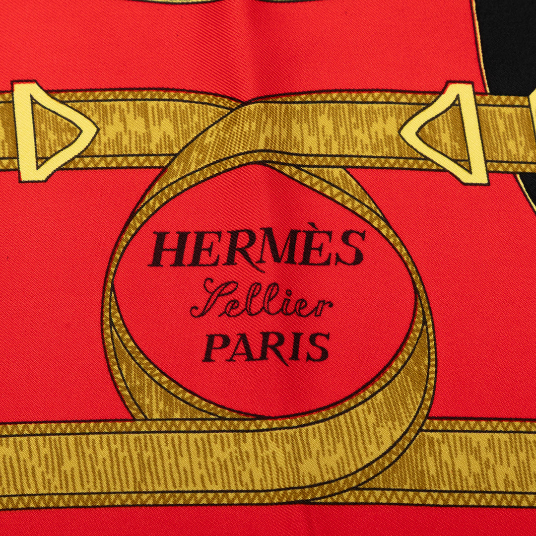 Eperon d Or Foulard 90 Rouge