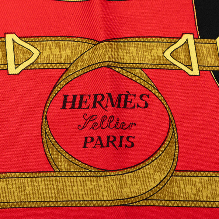 Eperon d Or Foulard 90 Rouge