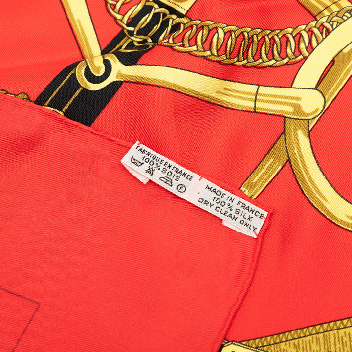 Eperon d Or Foulard 90 Rouge