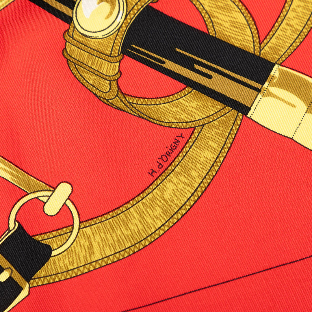 Eperon d Or Foulard 90 Rouge