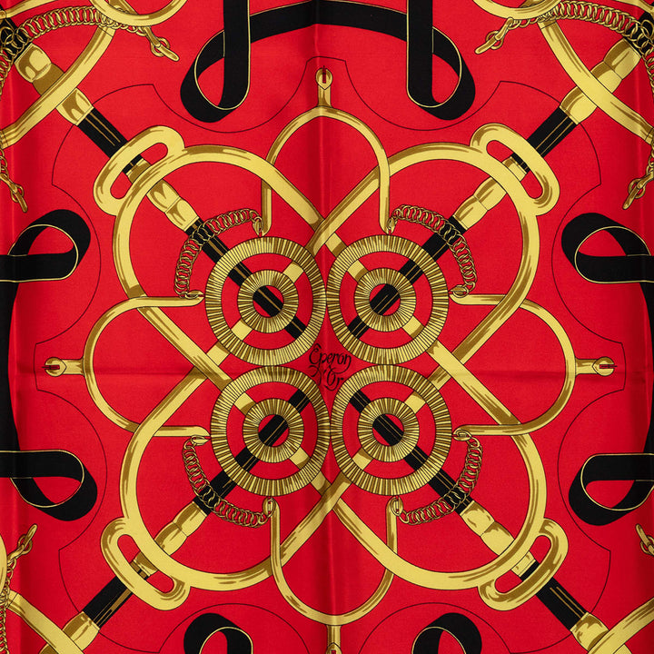 Eperon d Or Foulard 90 Rouge