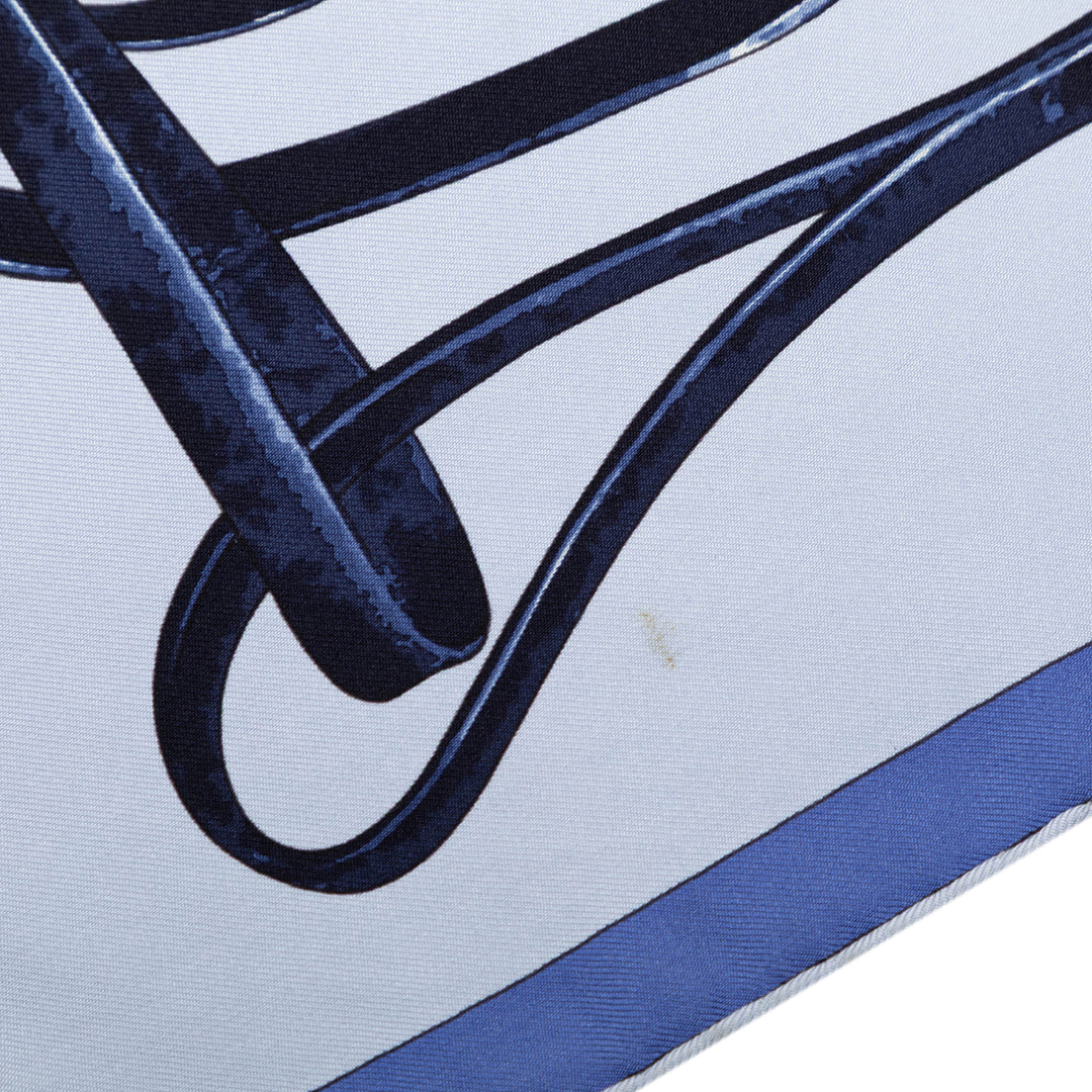 Brides Rebelles Foulard 90 Bleu