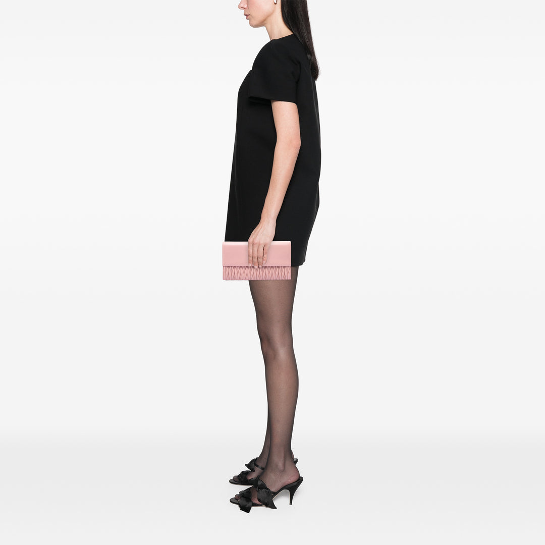 Miu Miu Matelasse Pochette Cuir nappa