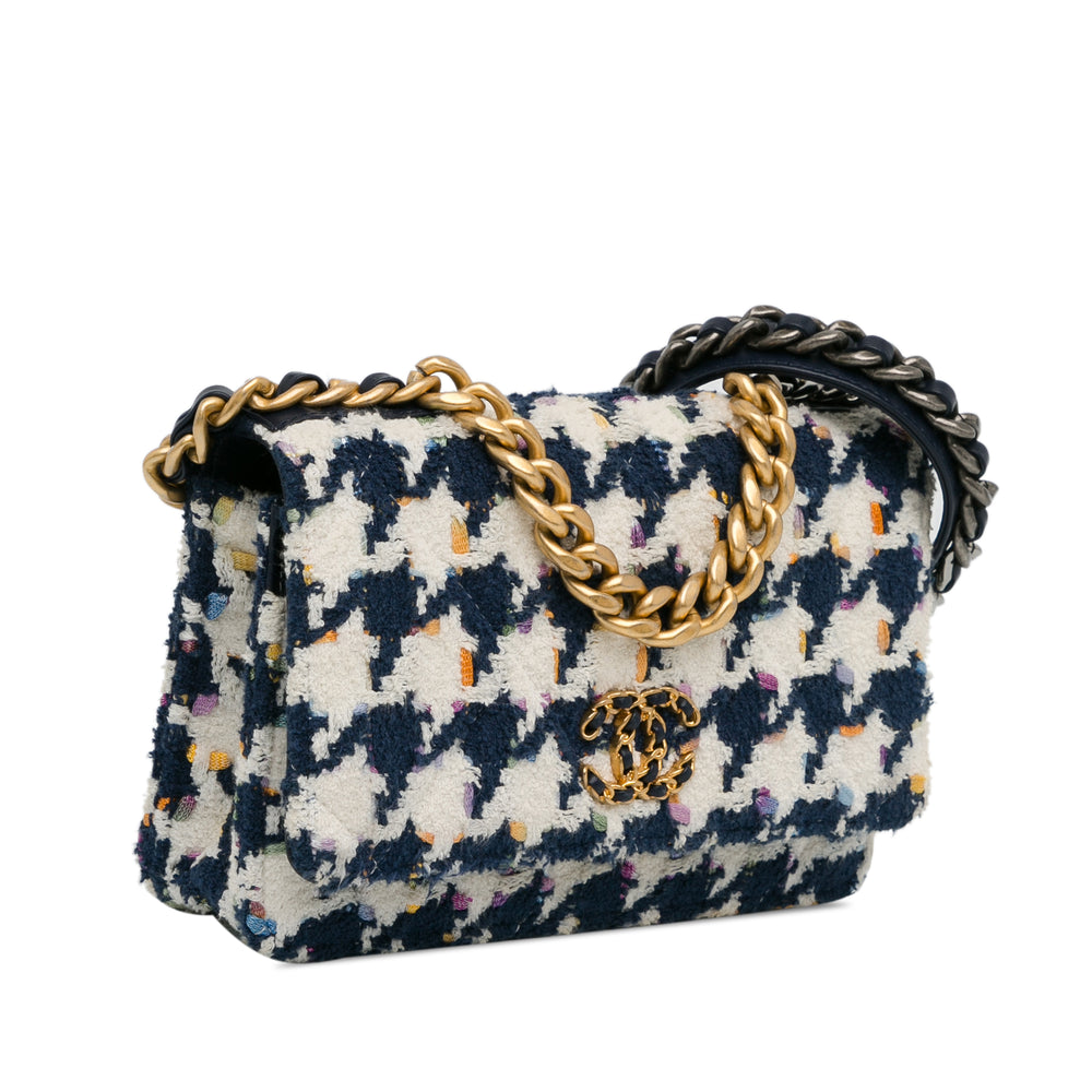 Tweed 19 Wallet On Chain Blue - Gaby Paris