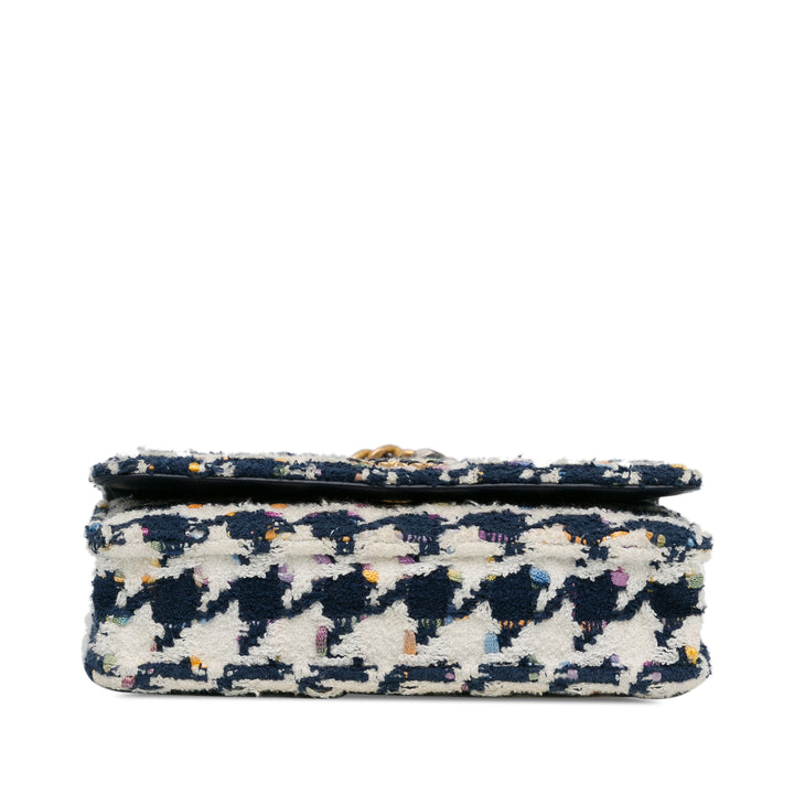 Chanel Tweed 19 Wallet On Chain Blue - GABY PARIS