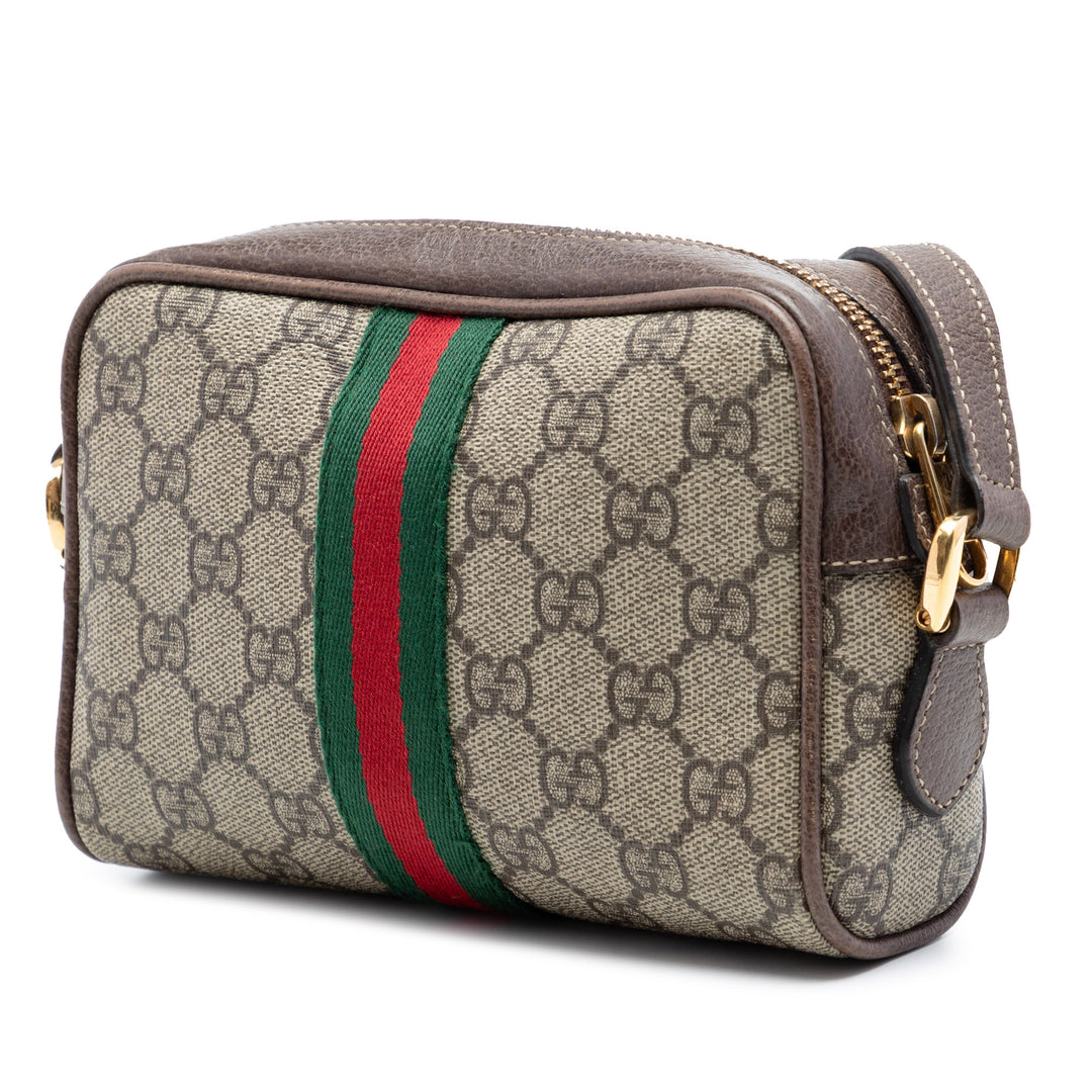 Gucci Mini GG Supreme Web Ophidia Sac porté croisé