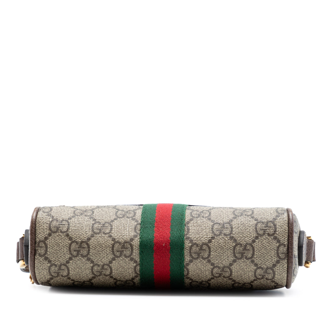 Gucci Mini GG Supreme Web Ophidia Sac porté croisé