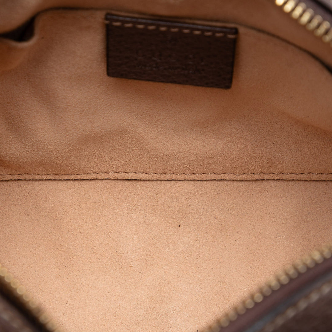 Gucci Mini GG Supreme Web Ophidia Sac porté croisé
