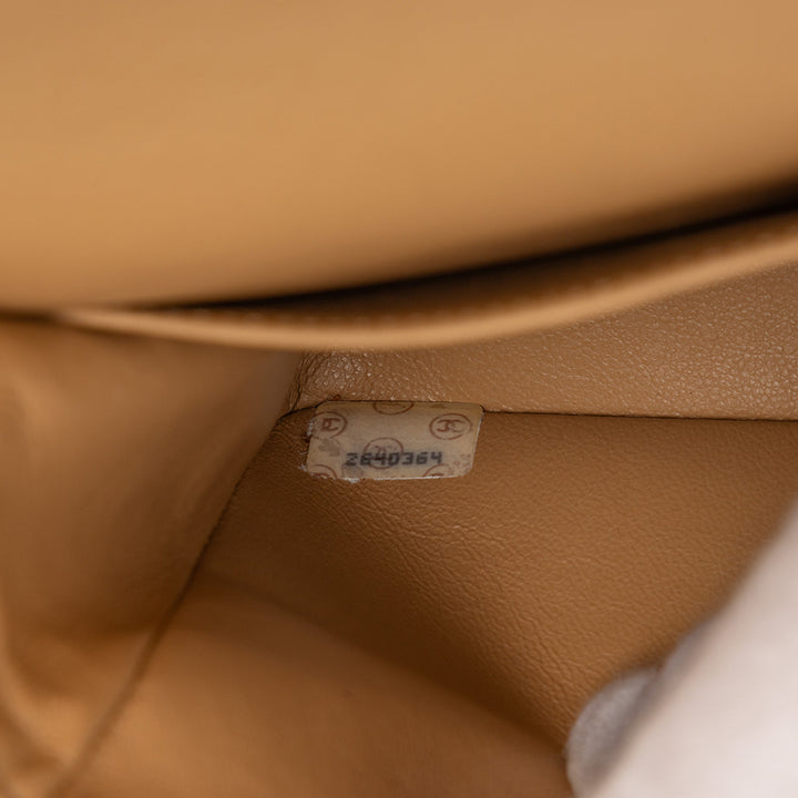 Chanel Medium Classic Cuir d’agneau Double rabat