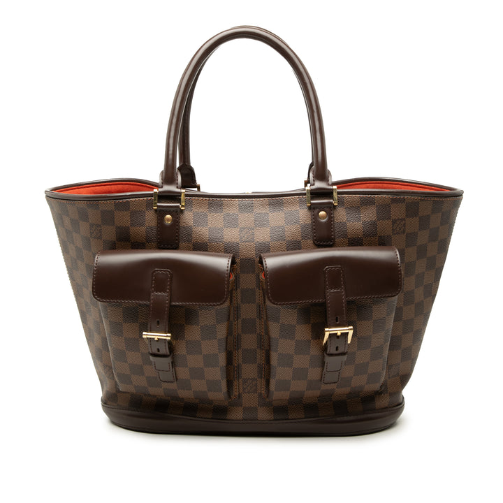 Louis Vuitton Manosque GM Toile Damier Ébène