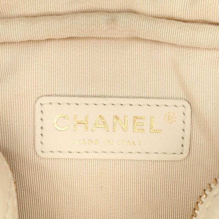 Chanel Small CC Flat Matelassé Caviar Sac caméra – GABY PARIS Authentique