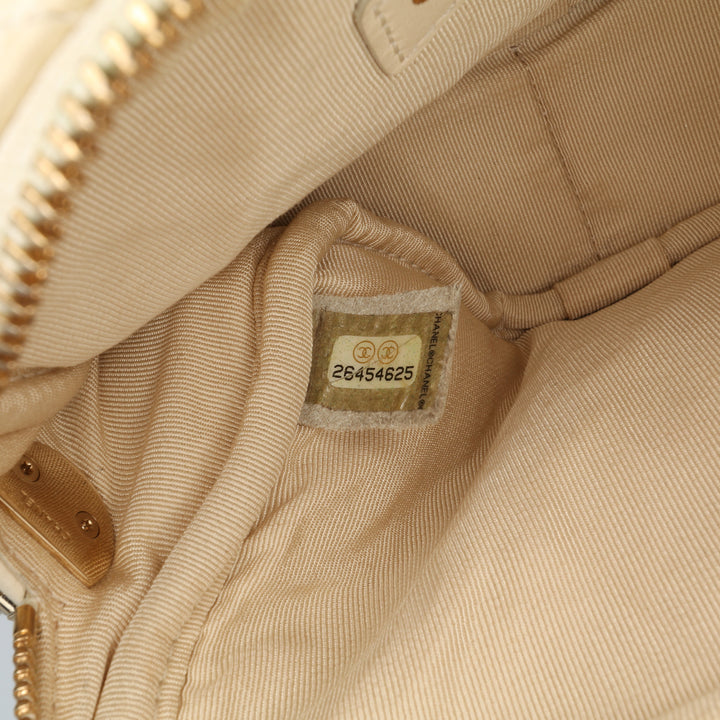 Chanel Small CC Flat Matelassé Caviar Sac caméra – GABY PARIS Authentique