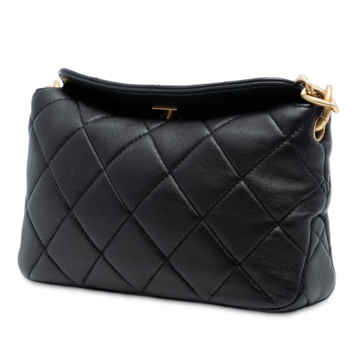 Chanel CC Matelassé Cuir d’agneau Chain Sac bandoulière