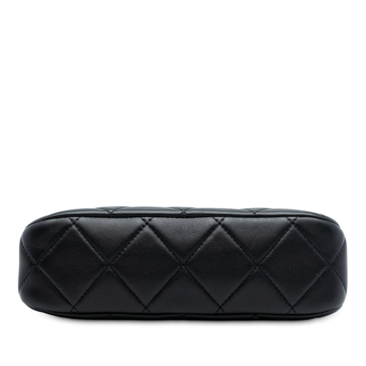 Chanel CC Matelassé Cuir d’agneau Chain Sac bandoulière