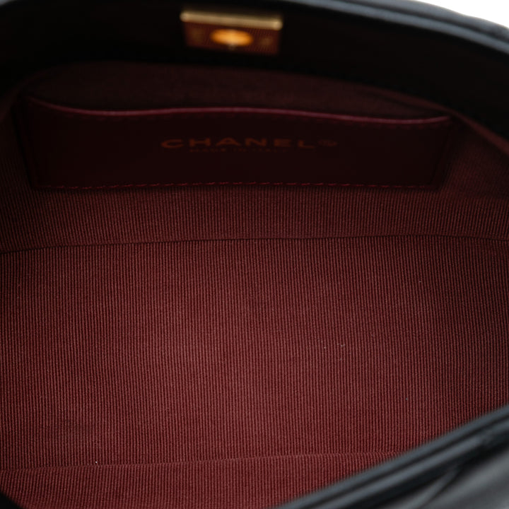 Chanel CC Matelassé Cuir d’agneau Chain Sac bandoulière