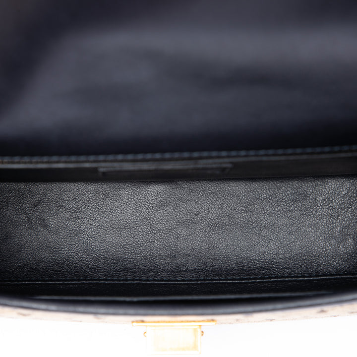 Saint Laurent Sac bandoulière All Over Moyen Noir – vue 4 – GABY PARIS
