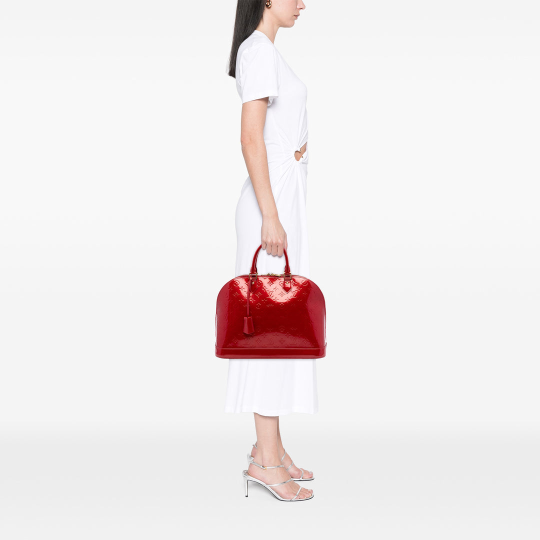 Louis Vuitton Monogram Vernis Alma GM