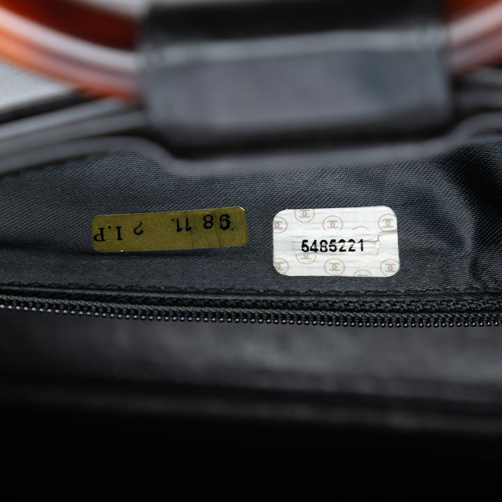 Chanel CC Tortoiseshell Sac Cuir de veau