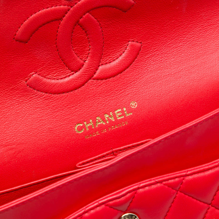 Chanel Medium Classic Cuir d’agneau Double rabat