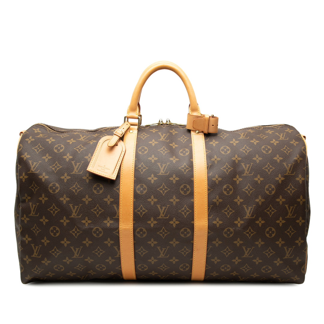 Louis Vuitton Monogram Keepall Bandouliere 55