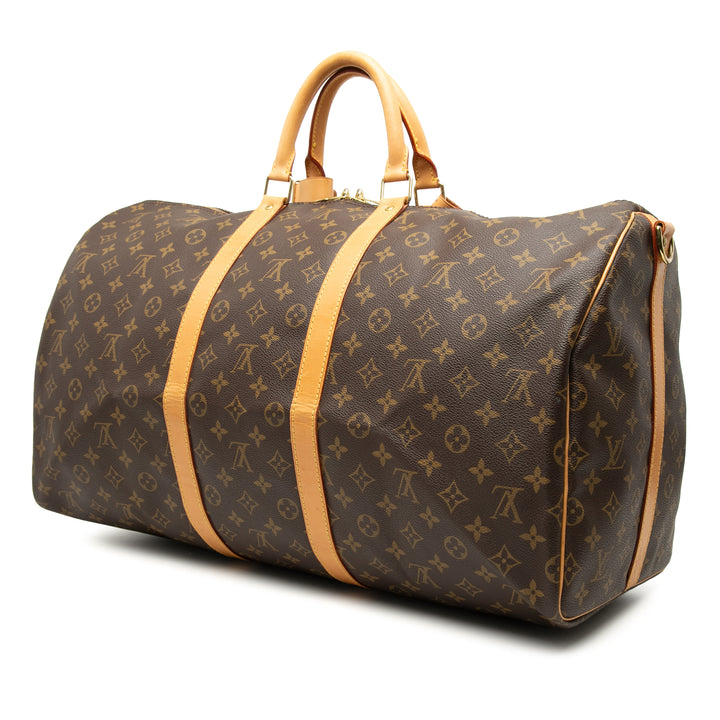 Louis Vuitton Monogram Keepall Bandouliere 55