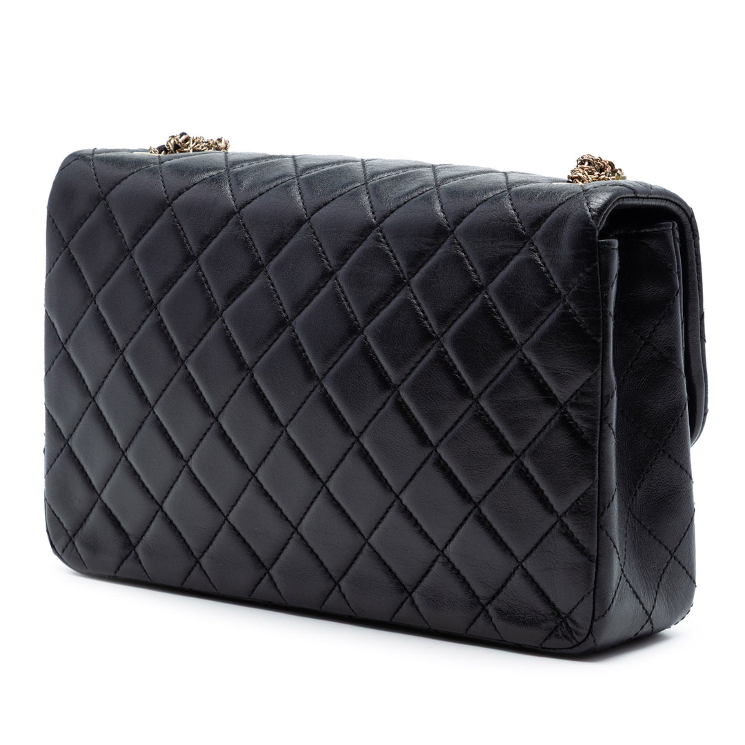 Chanel Medium Matelassé Cuir d’agneau Westminster Perle à rabat