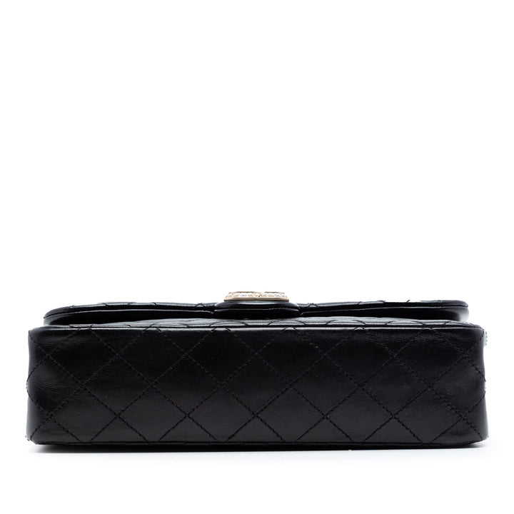 Chanel Medium Matelassé Cuir d’agneau Westminster Perle à rabat