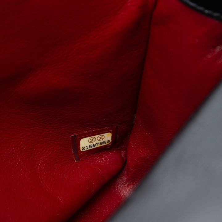 Chanel Medium Matelassé Cuir d’agneau Westminster Perle à rabat